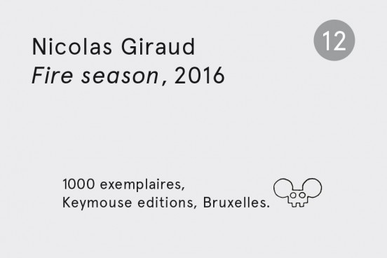 Nicolas Giraud Fire season 2016 - série n°12