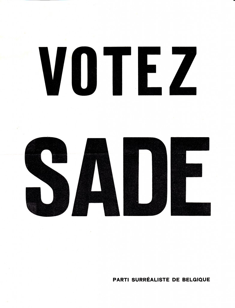 Tom Gutt - Votez Sade